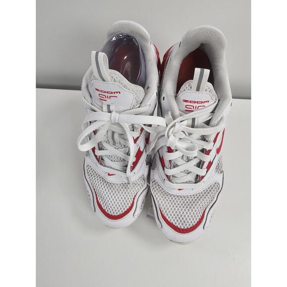 Nike Zoom Air Fire White University Red RARE - Picture 8 of 11